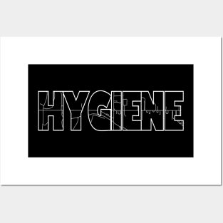 Hygiene Street Map Posters and Art